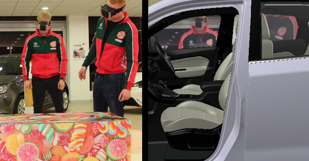 Augmented Reality MG Dealer